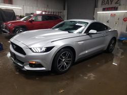 Salvage cars for sale at Elgin, IL auction: 2017 Ford Mustang