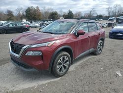 Salvage cars for sale at Madisonville, TN auction: 2021 Nissan Rogue SV