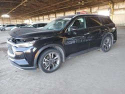 Salvage cars for sale at Phoenix, AZ auction: 2022 Infiniti QX60 Luxe