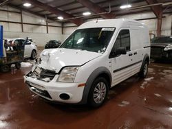 Salvage cars for sale at Lansing, MI auction: 2013 Ford Transit Connect XLT