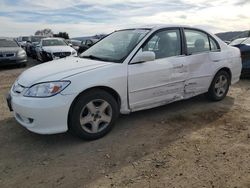 Salvage cars for sale at San Martin, CA auction: 2005 Honda Civic EX