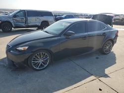 Salvage cars for sale at Grand Prairie, TX auction: 2014 Lexus IS 250