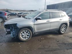 Salvage cars for sale from Copart Fredericksburg, VA: 2017 Jeep Cherokee Latitude