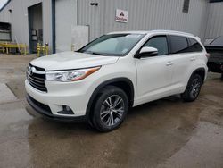 2016 Toyota Highlander XLE en venta en New Orleans, LA