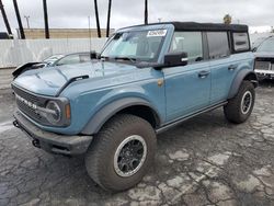 Salvage cars for sale at Van Nuys, CA auction: 2021 Ford Bronco Base