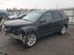 Salvage cars for sale at Pennsburg, PA auction: 2016 Ford Explorer