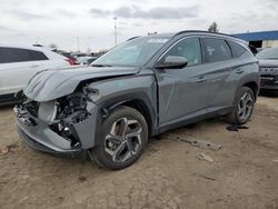 Salvage cars for sale from Copart Woodhaven, MI: 2024 Hyundai Tucson SEL