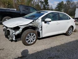 Salvage cars for sale at Greenwell Springs, LA auction: 2021 Toyota Corolla LE