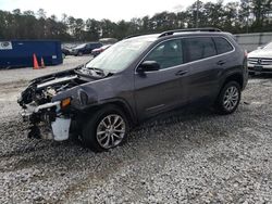 Salvage cars for sale at Ellenwood, GA auction: 2022 Jeep Cherokee Latitude LUX