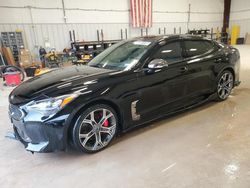 Salvage cars for sale at San Antonio, TX auction: 2020 KIA Stinger GT2