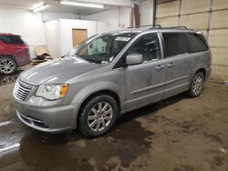 Salvage cars for sale at Ham Lake, MN auction: 2015 Chrysler Town & Country Touring