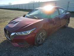 Salvage cars for sale at Anderson, CA auction: 2021 Nissan Sentra SV