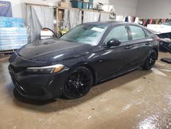 Salvage cars for sale from Copart Elgin, IL: 2022 Honda Civic Sport