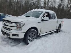 Ford salvage cars for sale: 2019 Ford F150 Supercrew