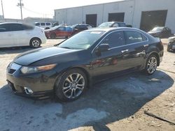 Salvage cars for sale at Jacksonville, FL auction: 2013 Acura TSX