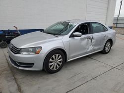 Volkswagen salvage cars for sale: 2013 Volkswagen Passat S