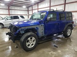 Jeep Wrangler Unlimited Sport salvage cars for sale: 2019 Jeep Wrangler Unlimited Sport