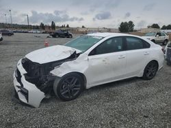 Salvage cars for sale at Mentone, CA auction: 2021 KIA Forte GT Line