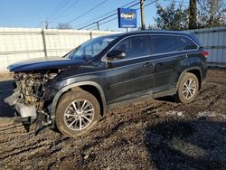 Toyota salvage cars for sale: 2019 Toyota Highlander SE