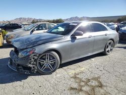 Salvage cars for sale at Las Vegas, NV auction: 2018 Mercedes-Benz E 300