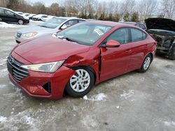 Salvage cars for sale at North Billerica, MA auction: 2019 Hyundai Elantra SE