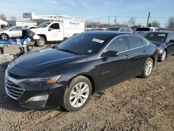 Chevrolet salvage cars for sale: 2019 Chevrolet Malibu LT