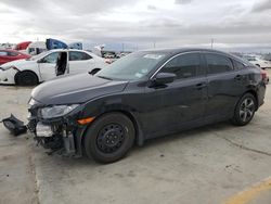 Salvage cars for sale at Sun Valley, CA auction: 2019 Honda Civic LX