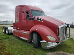 Salvage trucks for sale at Fresno, CA auction: 2015 Kenworth Construction T680