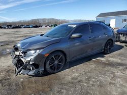 Salvage cars for sale at Assonet, MA auction: 2021 Honda Civic Sport