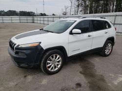 Jeep salvage cars for sale: 2015 Jeep Cherokee Limited