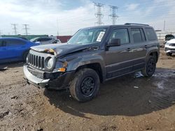 Salvage cars for sale at Elgin, IL auction: 2016 Jeep Patriot Sport