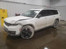 Salvage cars for sale at Windham, ME auction: 2023 Jeep Grand Cherokee L Laredo