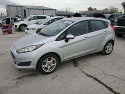 Salvage cars for sale at Tulsa, OK auction: 2015 Ford Fiesta SE