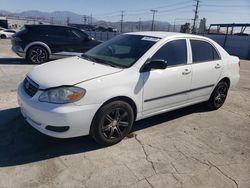 Salvage cars for sale from Copart Sun Valley, CA: 2006 Toyota Corolla CE