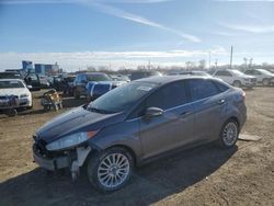 Salvage cars for sale at Des Moines, IA auction: 2014 Ford Fiesta Titanium