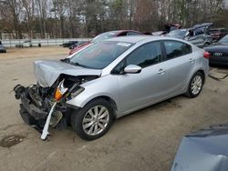 Salvage cars for sale from Copart Austell, GA: 2015 KIA Forte LX