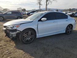 Salvage cars for sale at San Martin, CA auction: 2016 Honda Accord Sport