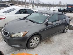 Salvage cars for sale at Central Square, NY auction: 2009 Honda Accord EXL