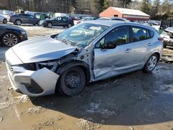 Salvage cars for sale at Mendon, MA auction: 2024 Subaru Impreza