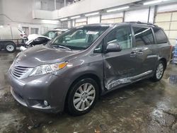 Salvage cars for sale at Littleton, CO auction: 2017 Toyota Sienna XLE