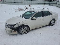 Salvage cars for sale at Davison, MI auction: 2010 Ford Fusion SE