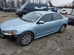 2012 Volkswagen Passat S en venta en Baltimore, MD