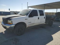 Salvage trucks for sale at Anthony, TX auction: 2001 Ford F250 Super Duty