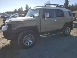 Toyota fj Cruiser salvage cars for sale: 2014 Toyota FJ Cruiser