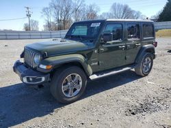 Jeep Wrangler Unlimited Sahara salvage cars for sale: 2022 Jeep Wrangler Unlimited Sahara