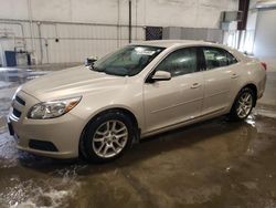 Salvage cars for sale at Avon, MN auction: 2013 Chevrolet Malibu 1LT