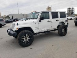 Jeep salvage cars for sale: 2017 Jeep Wrangler Unlimited Sahara