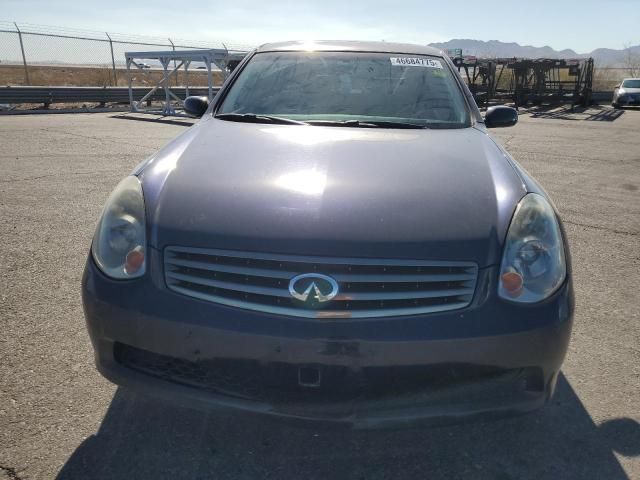 2006 Infiniti G35