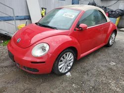 Volkswagen Beetle salvage cars for sale: 2008 Volkswagen New Beetle Convertible SE