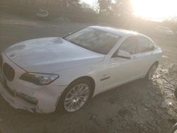 Salvage cars for sale at Madisonville, TN auction: 2013 BMW 740 I